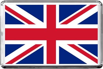 UNITED KINGDOM UNION JACK BRITISH FLAG - JUMBO FRIDGE MAGNET