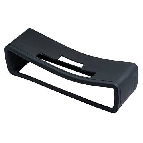QUMOX Schwarze Haut Stoßabdeckungs -Silikon-Trage für Bose Soundlink -Mini-Lautsprecher - 6