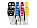 Produktbild Merotoner Set- Druckerpatronen Kompatibel zu HP Patrone Nr. 10 / 11-Serie - C4844AE, C4836AE, C4837AE, C4838AE (Black,Cyan,Magenta,Yellow) kompatibel für HP Business Inkjet 1000, 1100, 1200, 2000C, 2