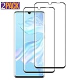 bubble free folie küche  CHARLLEAN Screen Protector for Huawei P30 Pro [2 Pack], HD Full Coverage Tempered Glass Protector, Easy Bubble-Free Installation, 9H Hardness, 99.99% HD Clarity Tempered Glass for Huawei P30 Pro