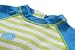 CharmLeaks Baby Boy Short Sleeve Zip Rash Guard Striped UV Protection One Piece Swimwear Swimsuit UPF 50+