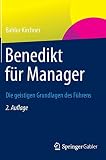 Image de Benedikt für Manager: Die geistigen Grundlagen des Führens