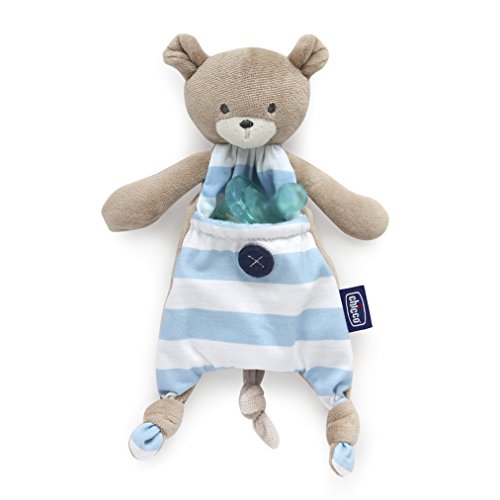 Chicco 00008012200000 Pocket Friend, Boy (Bär), blau