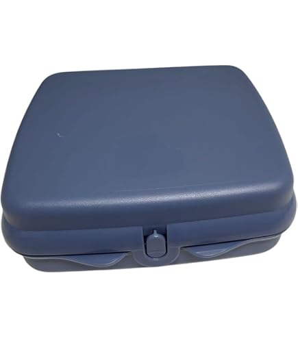 Tupperware To Go Sandwich-Box ‚Zauberer‘ – Weiß, 13,8x13,2x5 Cm, Brotdose Für Schule, Büro & Unterwegs