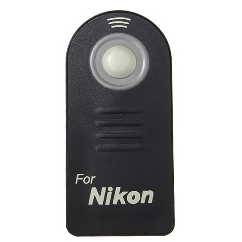 Nordax Trading® Wireless IR Infrared Remote Control Shutter Release For Nikon ML-L3 NIKON P6000 8400 8800 F75 F65 F55, LiteTouch 150ED, 140ED, 130ED, 110S, 100W, D600, D3400 as ML-L3