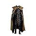 Produktbild Manfis Cosplay Kostüm - Mittelalter Nordkönig Kaiserliche Rüstung Herren Schwarz M