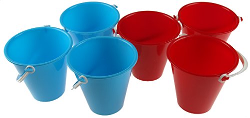 small beach buckets