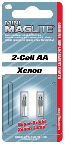 Mag-Lite LM2A001 Xenon Ersatzleuchtmittel für Maglite AA - 2