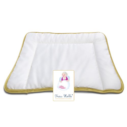 Frau Holle 1125-39 Kinder-Kopfkissen, 100% Schurwolle, 40 x 60 cm, 100 g - 2