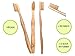 Produktbild Bambus Zahnbürsten 12er Set echte Bambuszahnbürste Holz-Zahnbürste Naturborsten biologisch abbaubar und vegan + E-Book mit 101 Tipps für ein gesundes Leben und 6 Zahnpasta-Rezepte mit Xylit Birkenzucker Aktivkohle ätherische Öle Kurkuma Meersalz Kokosöl Schlämmkreide Heilerde Natron + Zahnbürsten-Etui perfekt für Reisen und Urlaube (12)