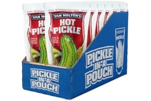 BHARTI BEN Van Holten's Large Hot Pickle-In-A-Pouch Pickles x 12