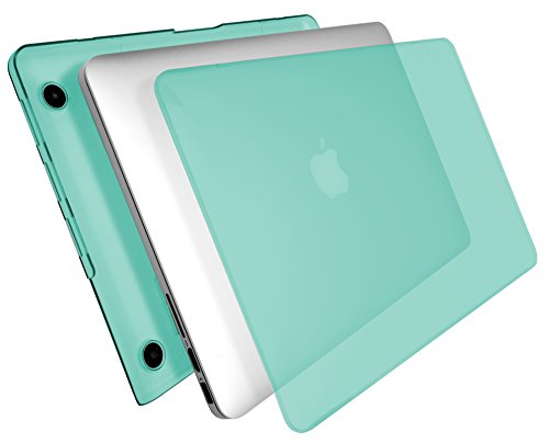 MyGadget MacBook Pro Retina 13 Zoll *Matt* Case – Model Ende ´12 – Mitte ´16 (A1502 / A1425) Plastik Mac Hülle Schutzhülle Hartschale Cover (Türkis) - 2
