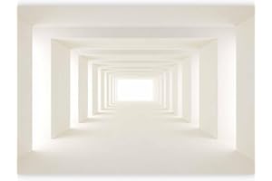 Papier peint murando intissé 350x256 cm Décoration Murale XXL Poster Tableaux Muraux Tapisserie Photo Trompe l'oeil tunel 3D a-A-0124-a-b