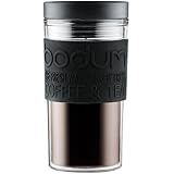 Bodum 11684 – 01 Travel Mug, 0,35 l Vaso de viaje plástico 8 x 8 x 17 cm), color negro