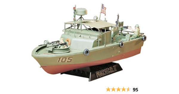 Tamiya U S Navy Pbr 31 Mk Ii Patrol Boat Pibber Amazon De Spielzeug