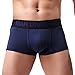 Produktbild Omiky® Weich Boxer Boxershorts Men Herren Unterhose Pant Unterwäsche-Cotton (Blau, L)