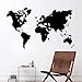Produktbild Weltkarte vinyl Wandaufkleber Wandaufkleber Abnehmbare Tapete Für Wohnzimmer Schlafzimmer Dekor Aufkleber Kinderzimmer Dekoration m1 30x50 cm