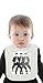 Price comparison product image Elvis Presley In Prison Organic Baby Bib With Ties Medium