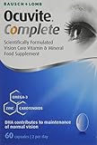 Bausch + Lomb Ocuvite Complete Capsules, 60 Capsules