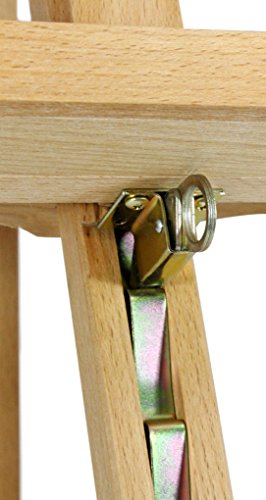 Staffelei COMO aus Buchenholz (FSC®-zertifiziert), Keilrahmen bis 130cm, Höhe bis 230 cm, Qualität vom Fachhändler - 7