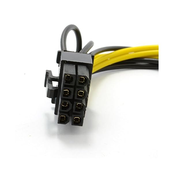 PCI Express PCIe 6 Pines a 8 Pines Gráficos Tarjeta Energía Adaptador Cable 10 cm - Image 5