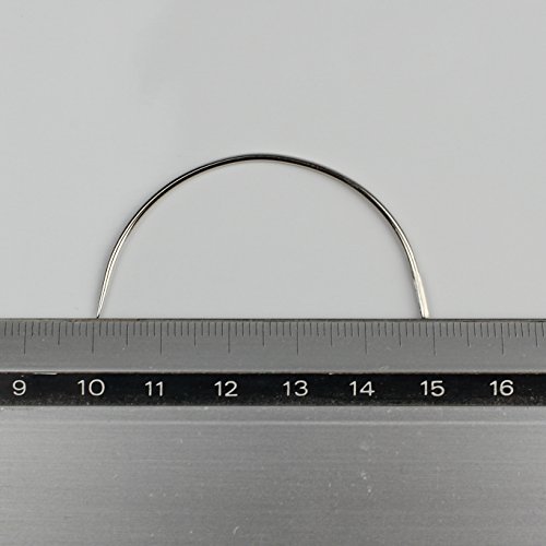 Nadeln SET : 8 gebogene Nadel Polsternadel Nähnadel Rund Leder Sattlernadel - 5