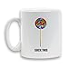 Produktbild Suck dieser – Lollipop Geschenk Design Neuheit 313 ml schwere Keramik Tasse
