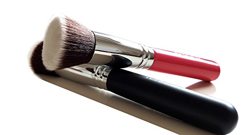 Make-Up Pinsel Kabuki – Ideal für Cremige, Pudrige oder Flüssige Foundation – Dichte Synthetische Premium Pinselhaare – Von Profis Auch Für Anfänger Empfohlen - 2