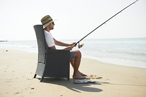 Allibert verstellbarer Dining Sessel Vermont, Grau