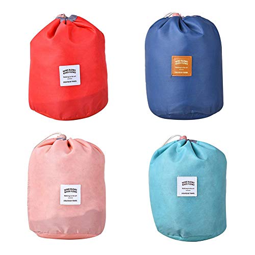 Preisvergleich Produktbild Wasserdichte Kulturbeutel Trommel Reise Große Kapazität Aufbewahrungstasche Kosmetiktasche Reise Set Kulturbeutel Im Freien Aufbewahrungsbeutel