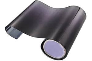 LIOAEUST Autofolie, 1,5 m Auto Sonnenblende Streifen Tönungsfolie Frontscheibe UV Schatten Banner Zubehör Wärmeisolierung Sonnenschutz