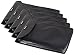 BagsRUs Black Polyester Protective Shirt Packing Folder Cover with Zip closure combo Set of 5 (SR101FBLX5) RS.2299.00