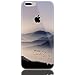 Produktbild Sunroyal Kreativ Bunt Muster Design Durchsichtig Gel TPU Zurück Rückseite Bumper für Apple iPhone 7 Plus 5.5 Zoll Weich Umwelt TPU Schutzhülle Praktisch Premium Handy Tasche Etui Schale Hochwertigem Silikon Silicone Bumper + HD Super Klare Displayschutzfolie + Anti-Staub-Stecker Staub Schutz Stöpsel Stylus Stift, Schwarz Black Berge Vogel Farbe Gemalt Druck