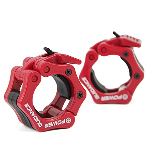 Gewichtheben Barbell Clamp Kragen – DURCH POWER GUIDANCE – Schnellwechsel-Paar Locking 50mm Olympic Bar – Ideal f¨¹r Cross-Fitness-Training – Lebenslange Garantie - 5
