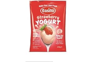 Easiyo Strawberry Yogurt Base Mix bustine (5 x 240g)