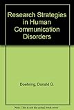 Image de Research Strategies in Human Communication Disorders