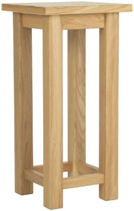 Yabbyou Solid Oak Tall Lamp/Side Table