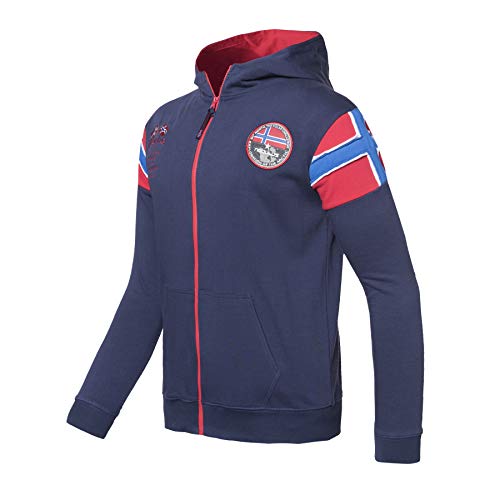 Nebulus Sudadera para Hombre Latham Azul Azul Marino Talla:Extra-Large