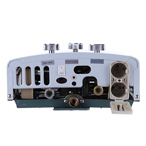 Ridgeyard 6L LPG Propan Gas Tankless Tragbarer Instant-Heißwasserbereiter Instant Kessel mit Duschkopf - 5