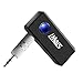 Produktbild EIVOTOR Bluetooth Empfänger Adapter Transmitter Mini Tragbare Bluetooth Receiver Wireless Bluetooth 4.1 Adapter Audiogeräte mit 3,5 mm Audio Adapter unterstützt Freisprechen, gleichzeitig Verbingdung mit 2 Handy für PC,Auto, Lautsprechersystem und Handy mit Stereo 3.5 mm Aux