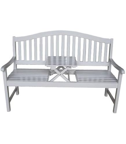 Produktbild von Gardenson Gartenbank, Braun, Eukalyptusholz, Holz, Eukalyptusholz