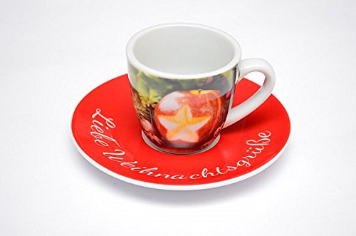 Preisvergleich Produktbild Espressotasse "Liebe Weihnachtsgrüße"