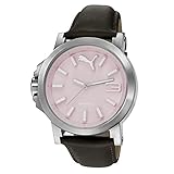 Puma Damen-Armbanduhr XL Ultrasize LDS Analog Quarz Leder PU103462010