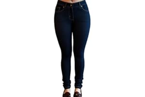 MALAIKA ® Ladies Womens Skinny Fit Coloured Stretchable Zip Up Jeggings Trouser Stretch Pants Denim Jeans Leggings UK (8-22)