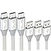 Produktbild USB-Kabel 3.0 Type-C, 3A Schnelladekabel, 1m High Speed Nylon Ladekabel, Typ C USB Kabel für Samsung Galaxy S9 / S9 Plus, S8 / S8 Plus, Nexus 5X / 6P, Huawei Mate 9, LG G5 / G6 und viele weitere Geräte [3-pack]