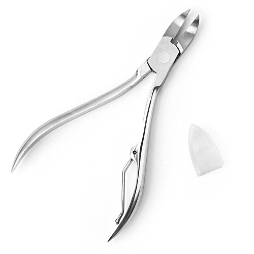 Gotofine Professional Toenail Clippers for Thick Nails, Ingrown Toenails, Fingernail / Nail Nipper, Premium Quality Stainless Steel, Podiatrist Tool