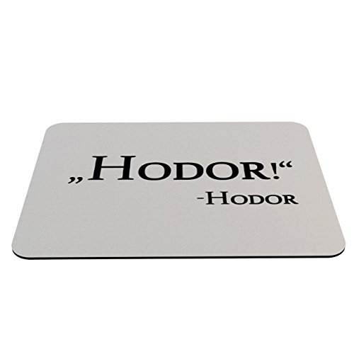 Preisvergleich Produktbild Stylotex Mauspad ,,Hodor'! Hodor - mit textiler Oberfläche
