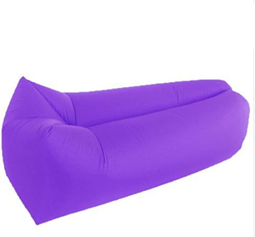 Portable Inflatable Lounger Couch with Storage Bag,Outdoor Indoor Air Sleep Sofa Laybag Couch Bed Pool Float for Hiking Camping,Beach,Park,Backyard Waterproof Durable