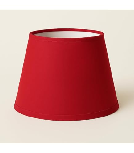 Paralume tessuto bianco lampada tavolo o piccola sospensione 20cm RICAMBI 39235 Idea Luce di Filippi - Carrù(Cuneo