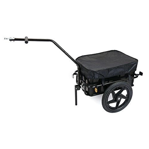 Preisvergleich Produktbild Fahrradanhänger für 40Kg Last mit Kasten 70L
